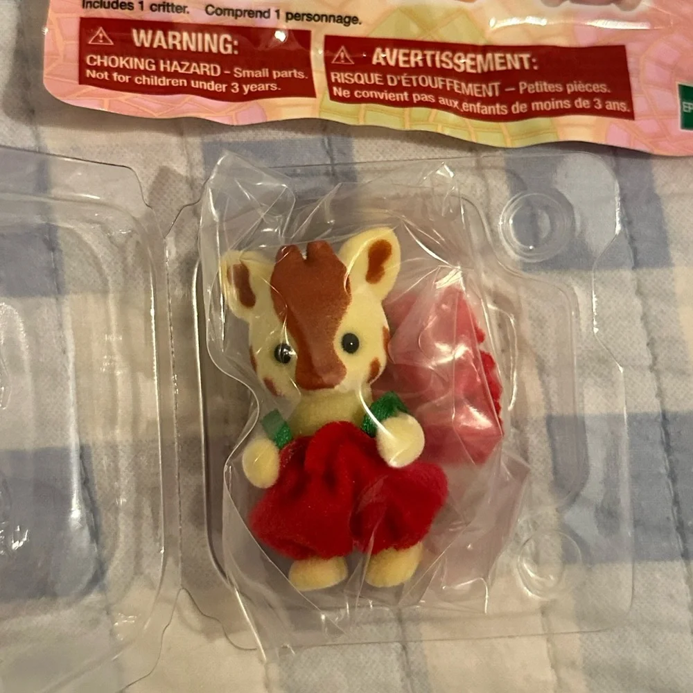 NWT Calico Critter Fruity Babies Series 3 Blind Bag Bran the Giraffe - Picture 2 of 2